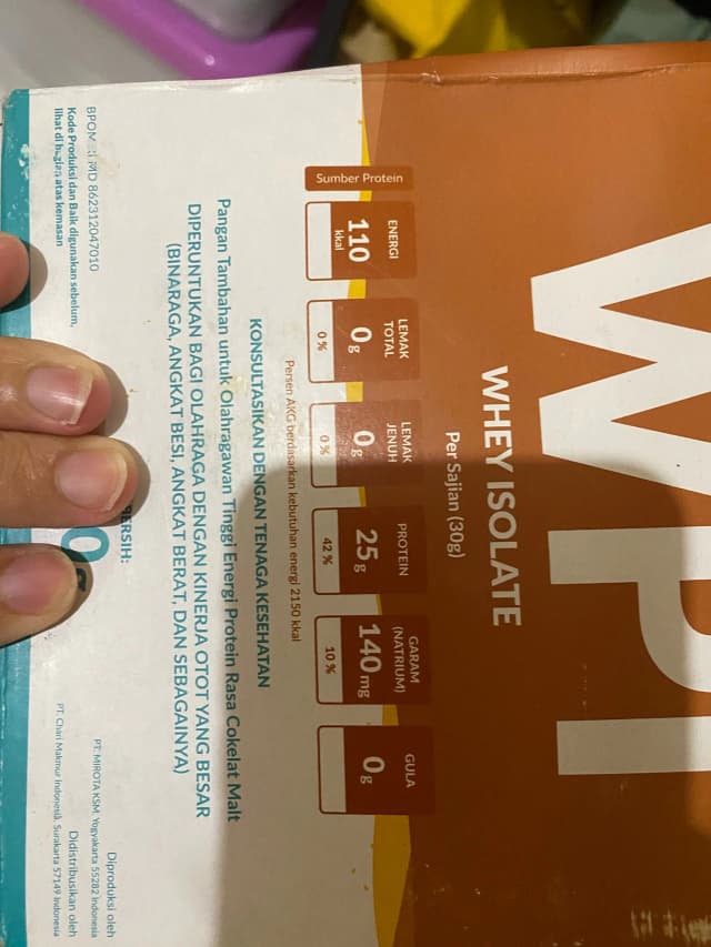 Whey Isolate Protein Powder foto 1